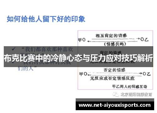 布克比赛中的冷静心态与压力应对技巧解析